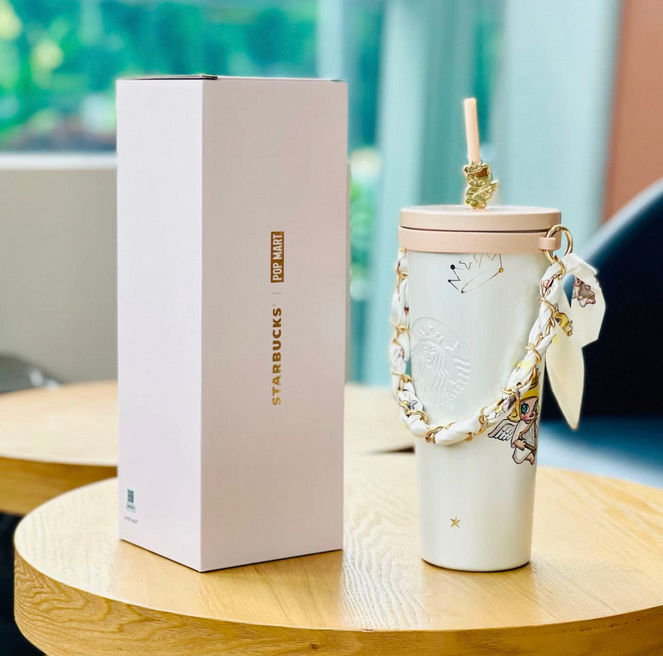 Starbucks X Popmart Molly dreamy ocean mug bottle