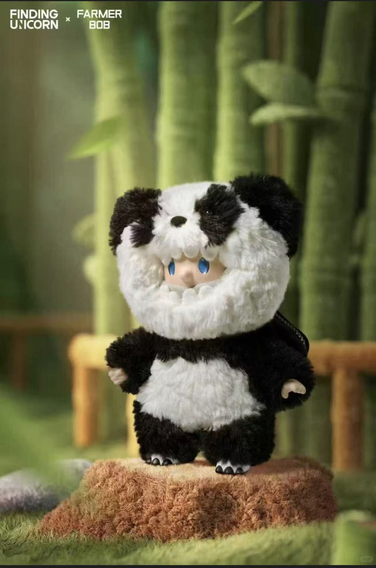 Furry Panda Bob  (Hangcard)