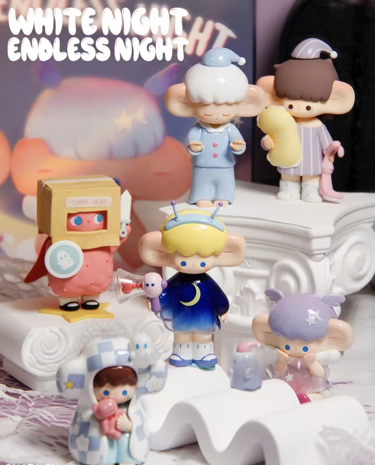 ISLAND WHITE NIGHT ENDLESS NIGHT Blind Box Series by Wonton Island