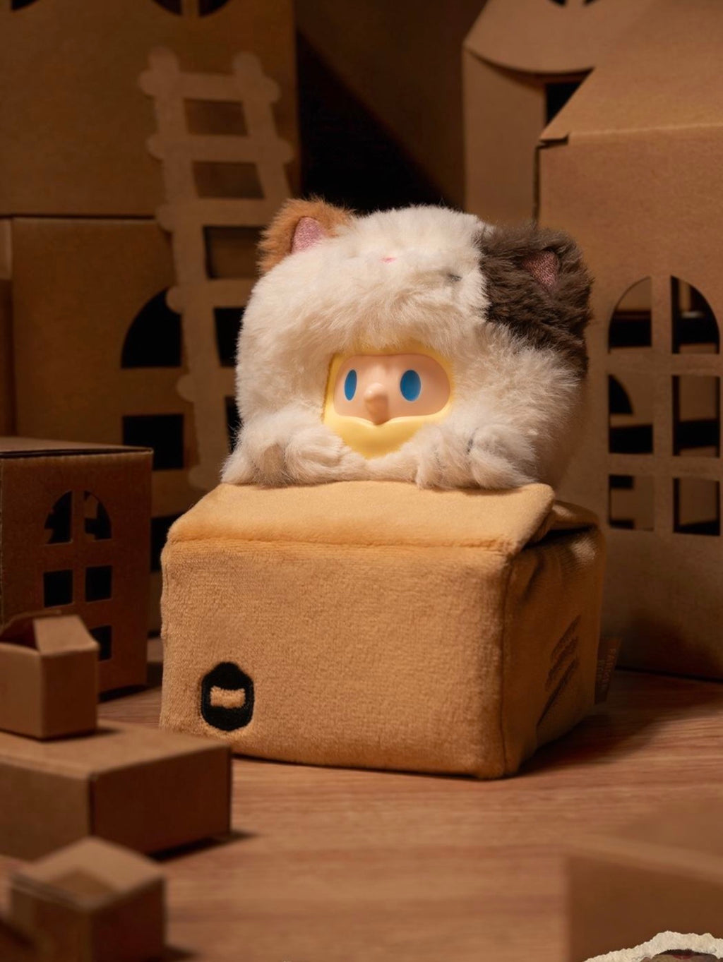 Farmer Bob Plush Ornament - Cardboard vow