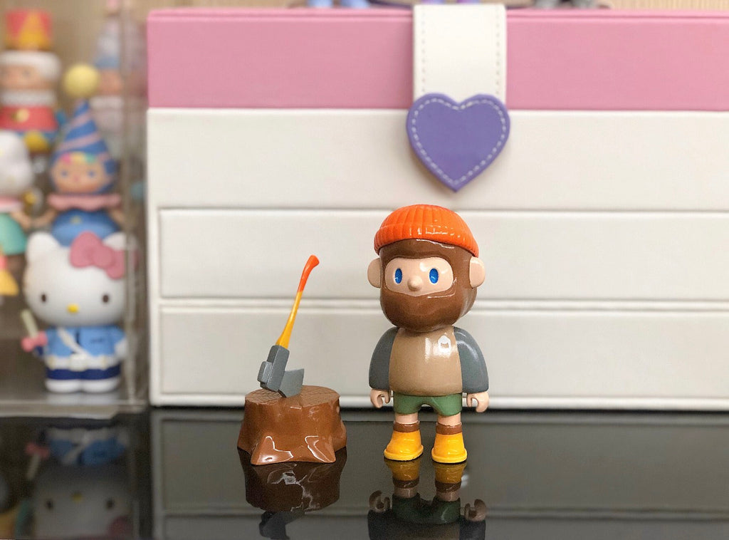 Small Woodcutter bob 100%