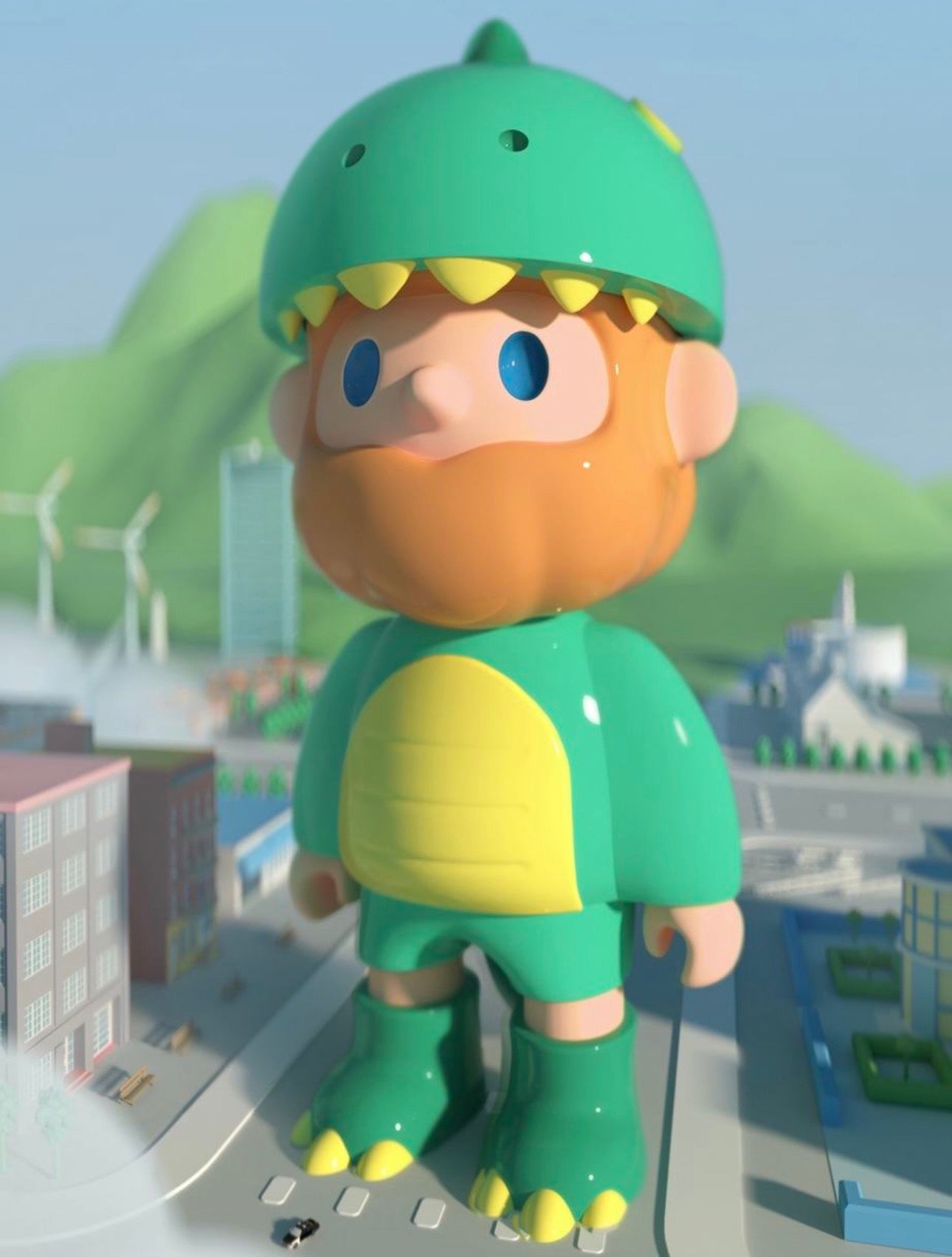M-DINO BOB 150% Dinosaur bob