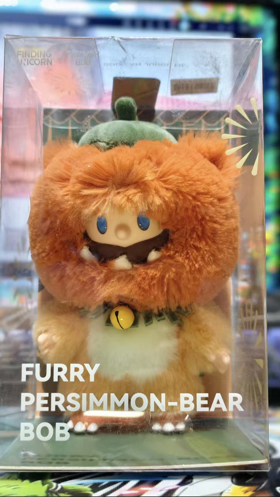 Furry Persimmonbear bob hangcard