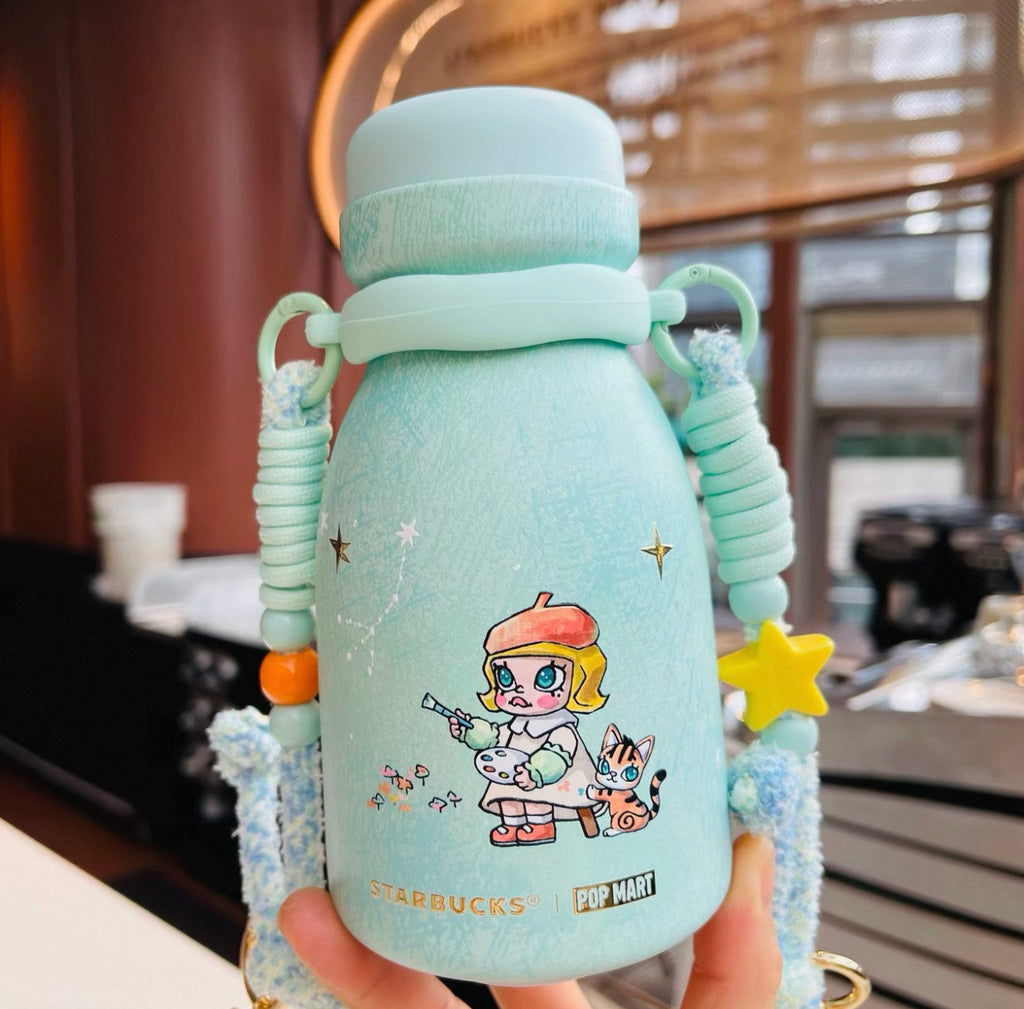 Starbucks X Popmart Molly dreamy ocean mug bottle