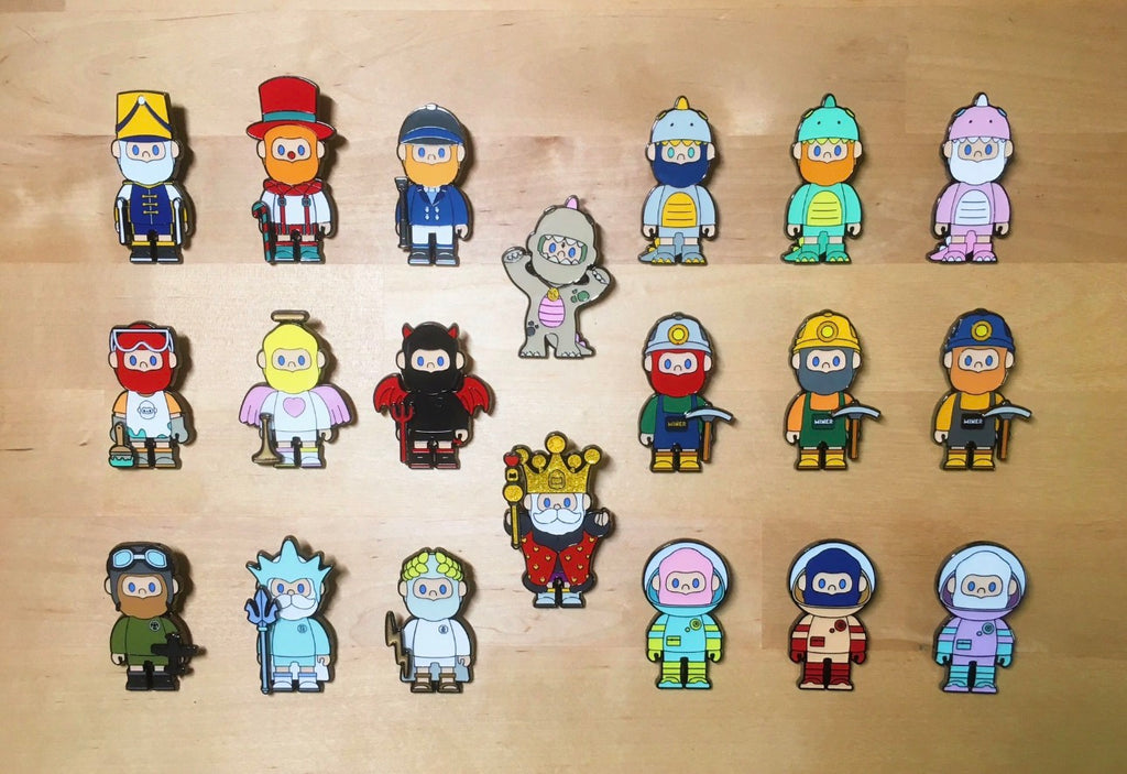 Farmer Bob Collectible series badge