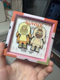 Bunny Badge Bob (Brandnew sealed )