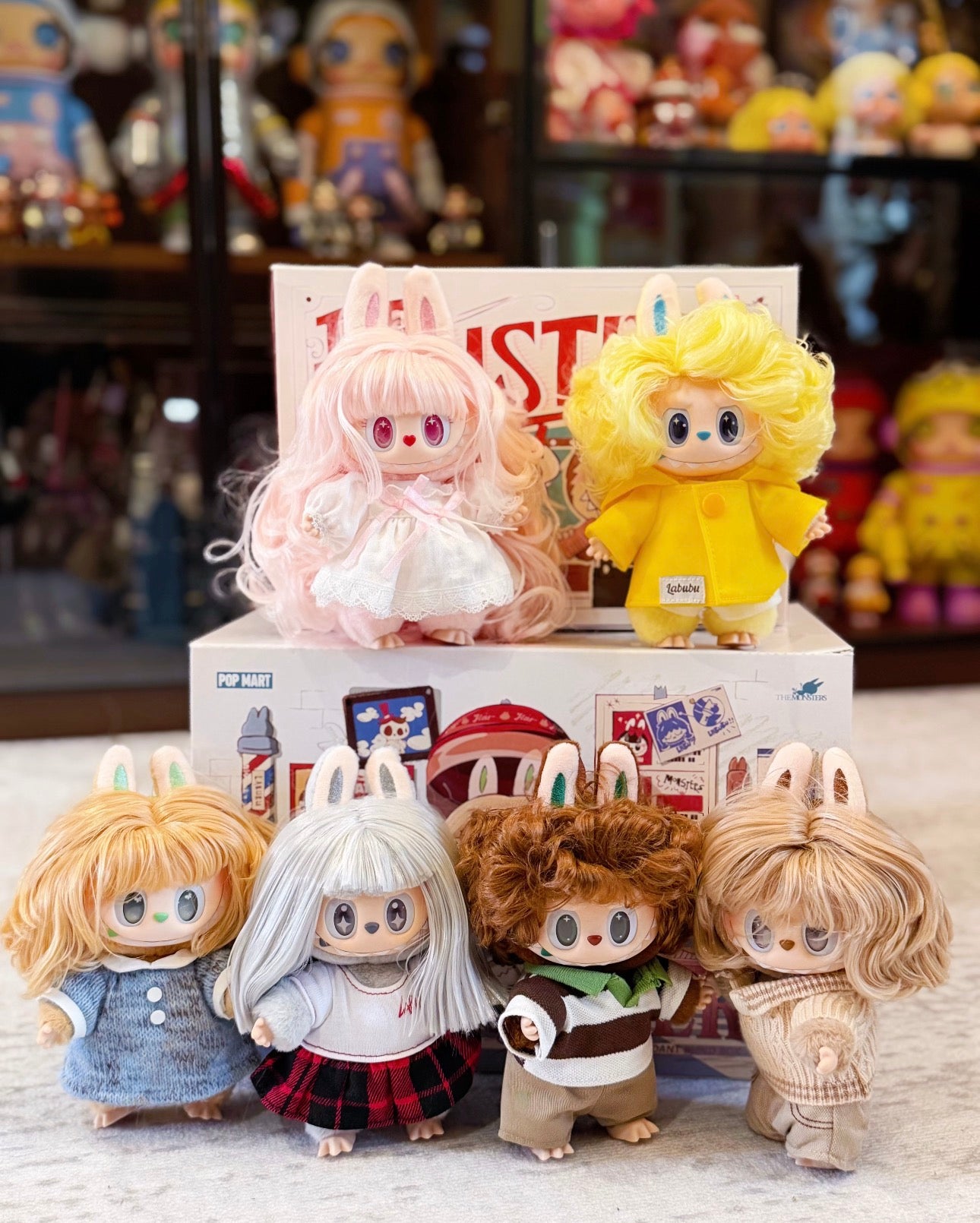 Labubu 4.0 Hair Salon series The Monsters