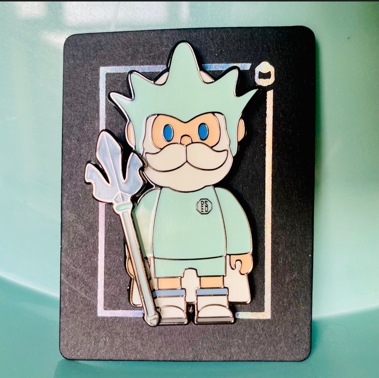 Farmer Bob Collectible series badge