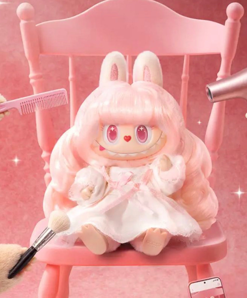 Labubu 4.0 Hair Salon series The Monsters