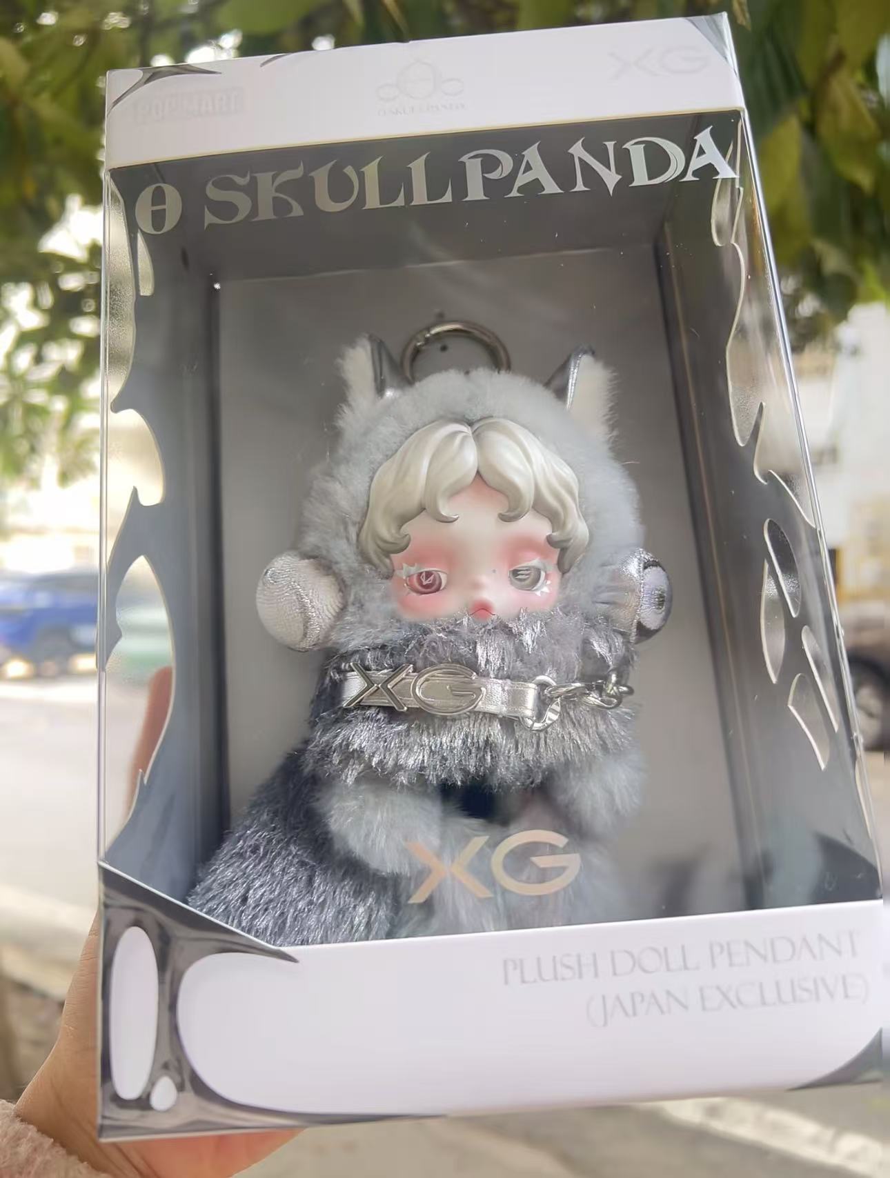 XG Plush Doll Pendant x Skull Panda