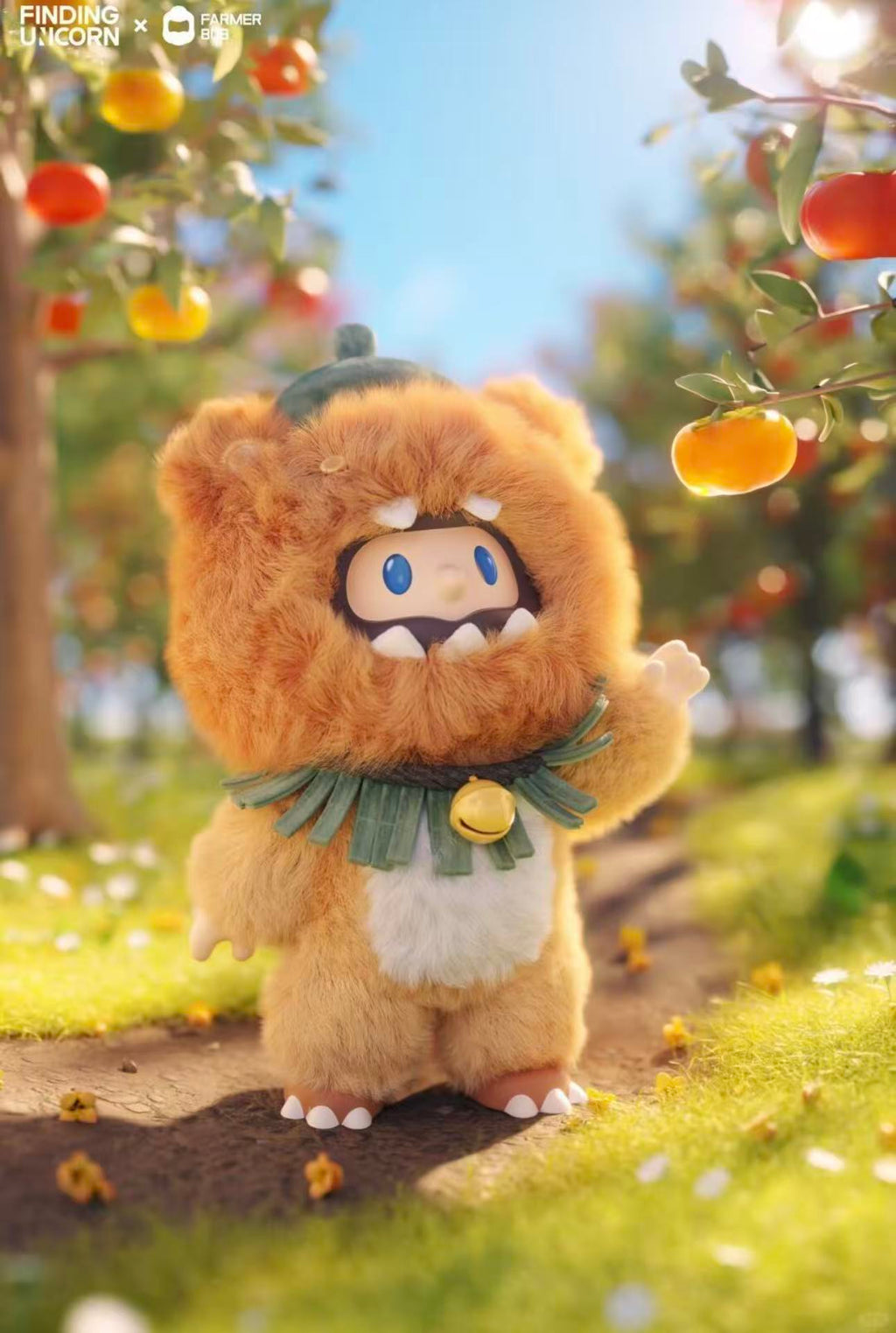 Furry Persimmonbear bob hangcard