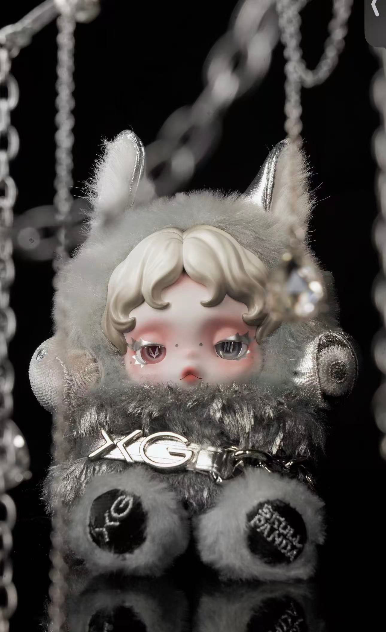 XG Plush Doll Pendant x Skull Panda