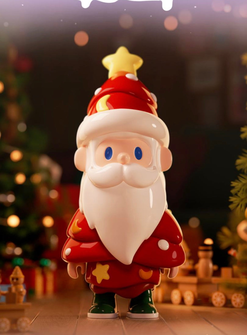 Farmer Bob Christmas pine tree bob hangcard