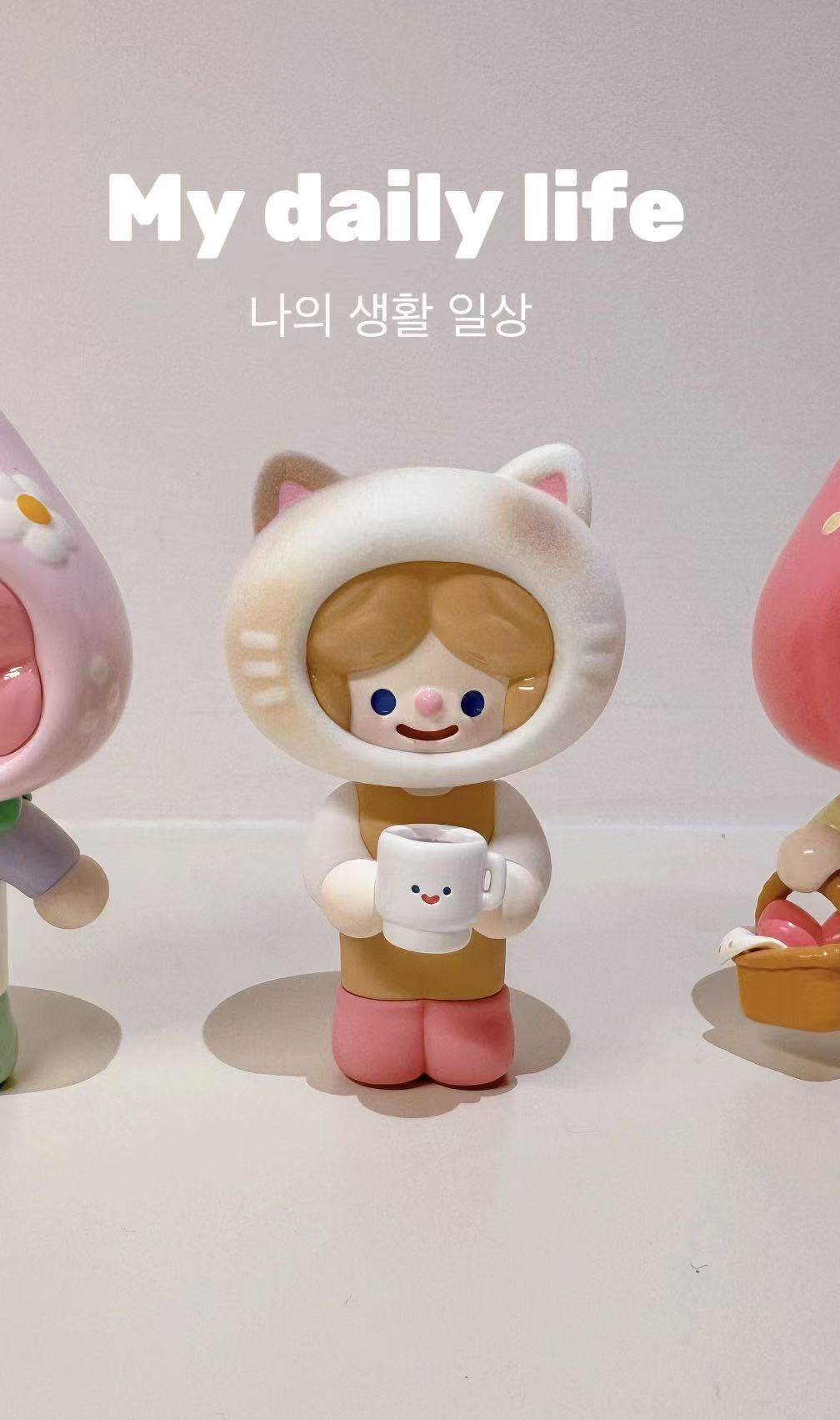 Happy Mug With Neko Rico Hangcard （brand new）