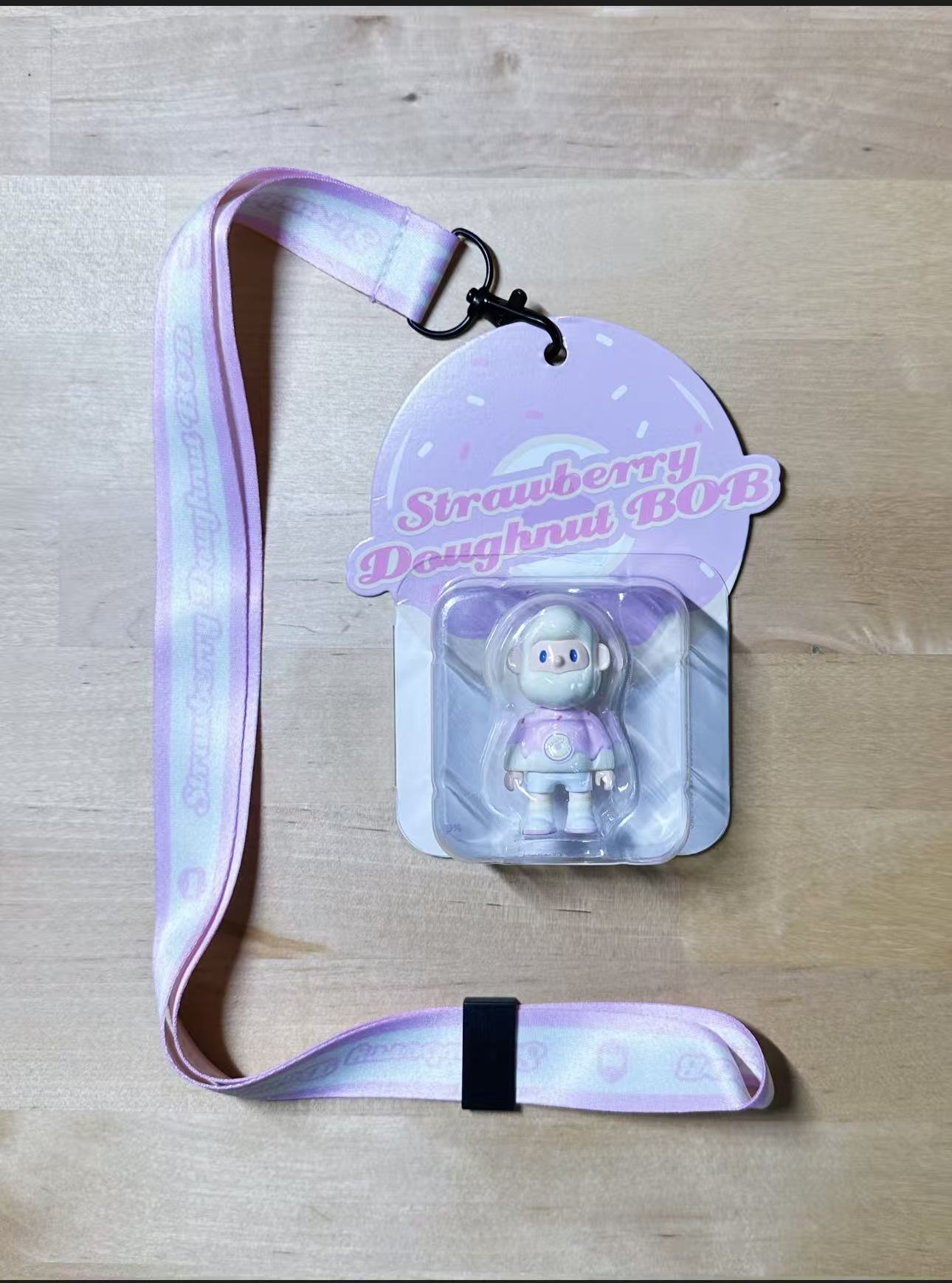Strawberry Doughnut Bob (Hangcard)
