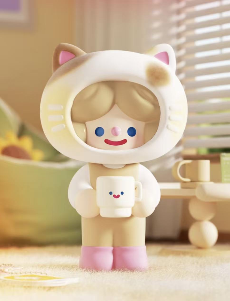 Happy Mug With Neko Rico Hangcard （brand new）